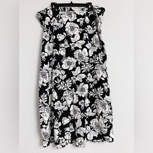 55% linen skirt. Waist=42”